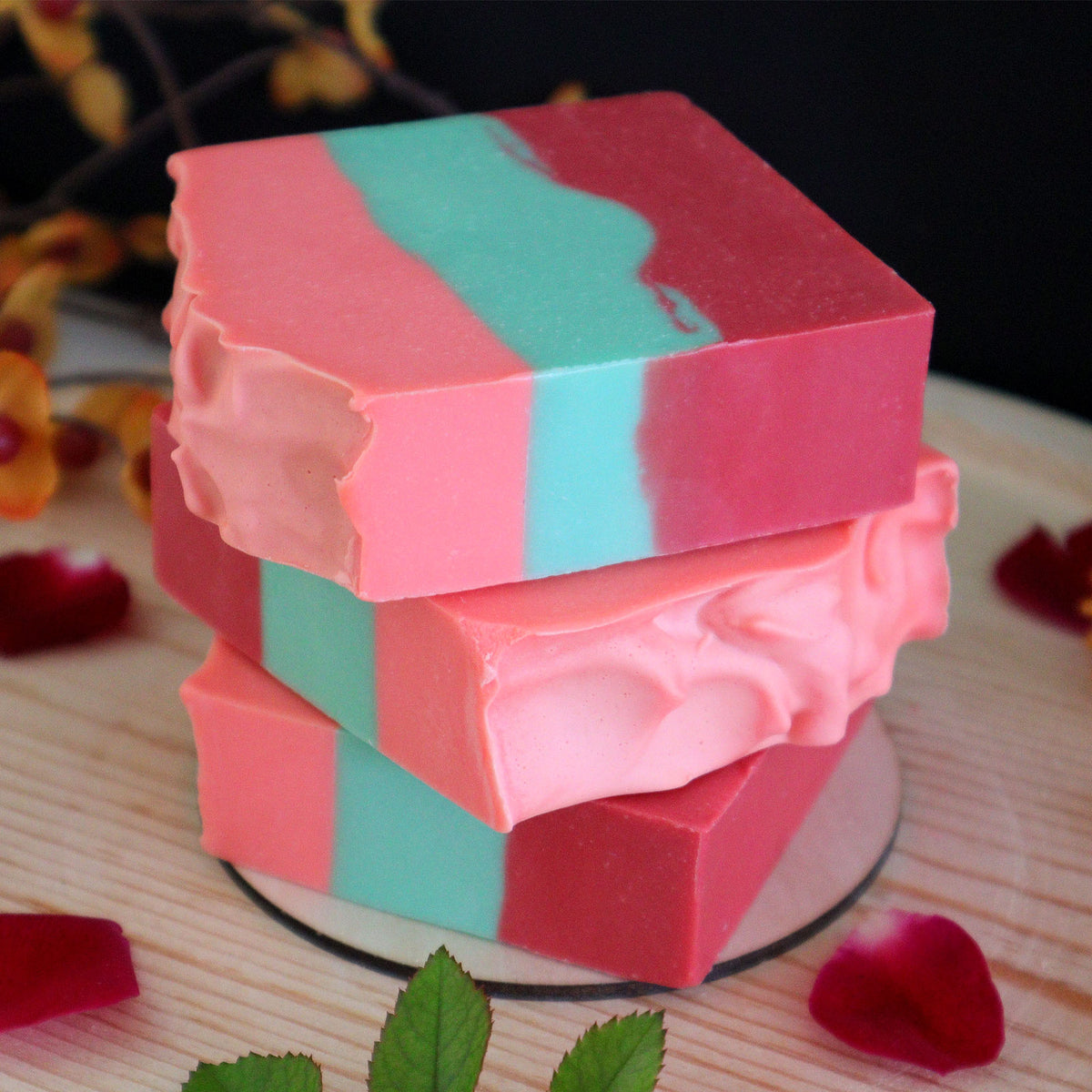 Retro Layered Bar Soap | Natural Handmade Body Soap