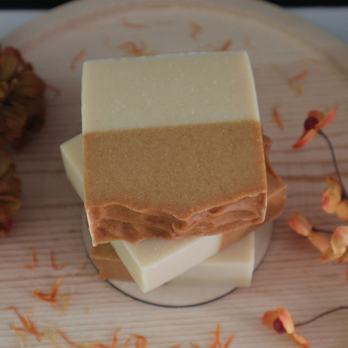 Tropical Vibes Handmade Soap | Papaya, Turmeric, and Goat Milk Soap Bars