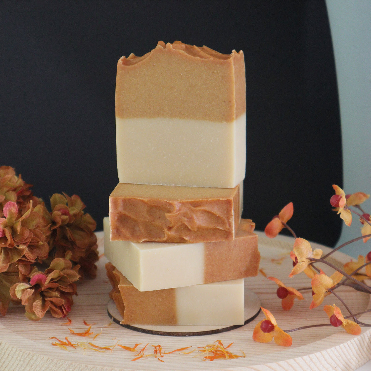 Tropical Vibes Handmade Soap | Papaya, Turmeric, and Goat Milk Soap Bars