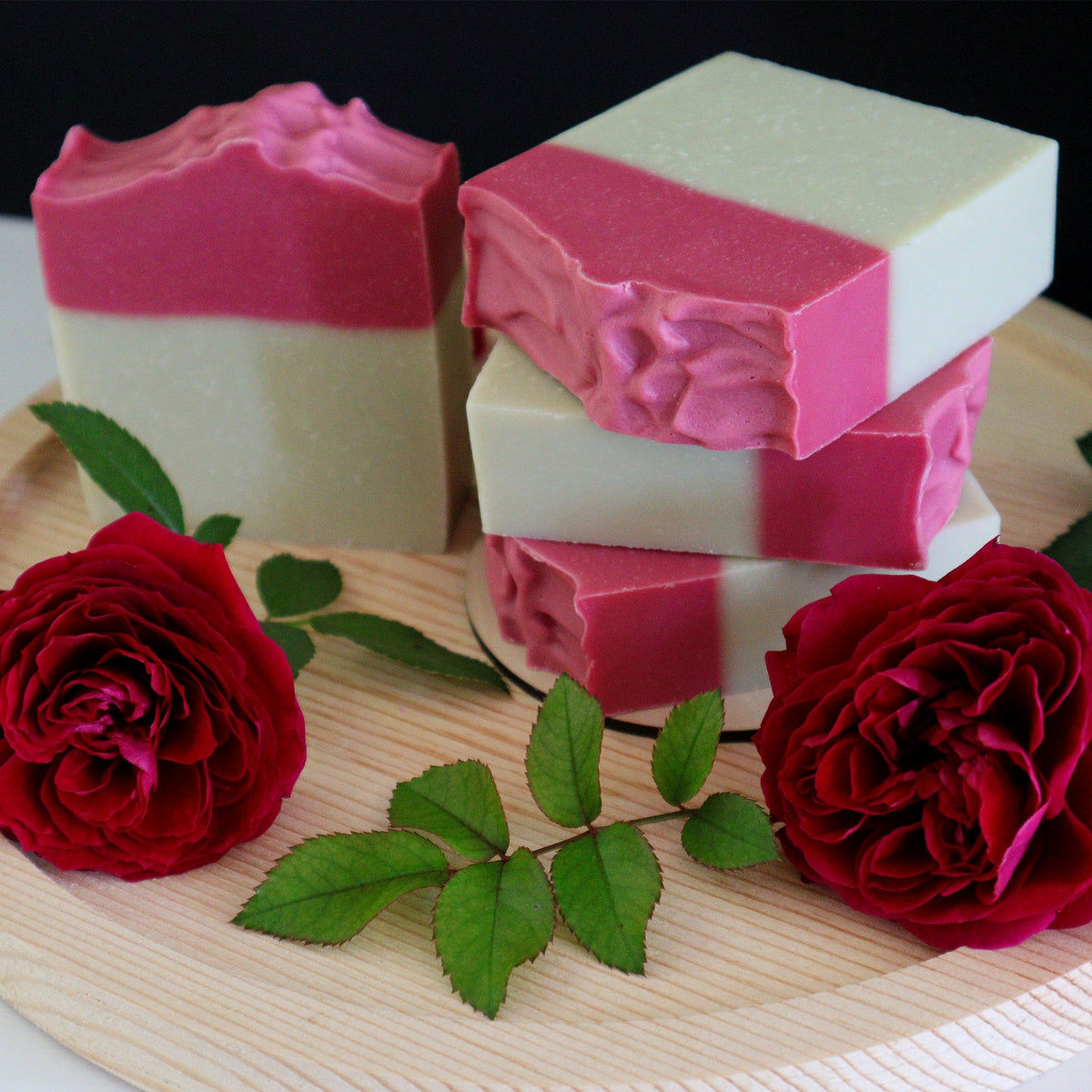 French Rose Bar Soap | Natural Handmade Body Soap