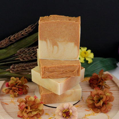 Milkinis Goat Milk and Turmeric Soap Bar - Fragrance-Free
