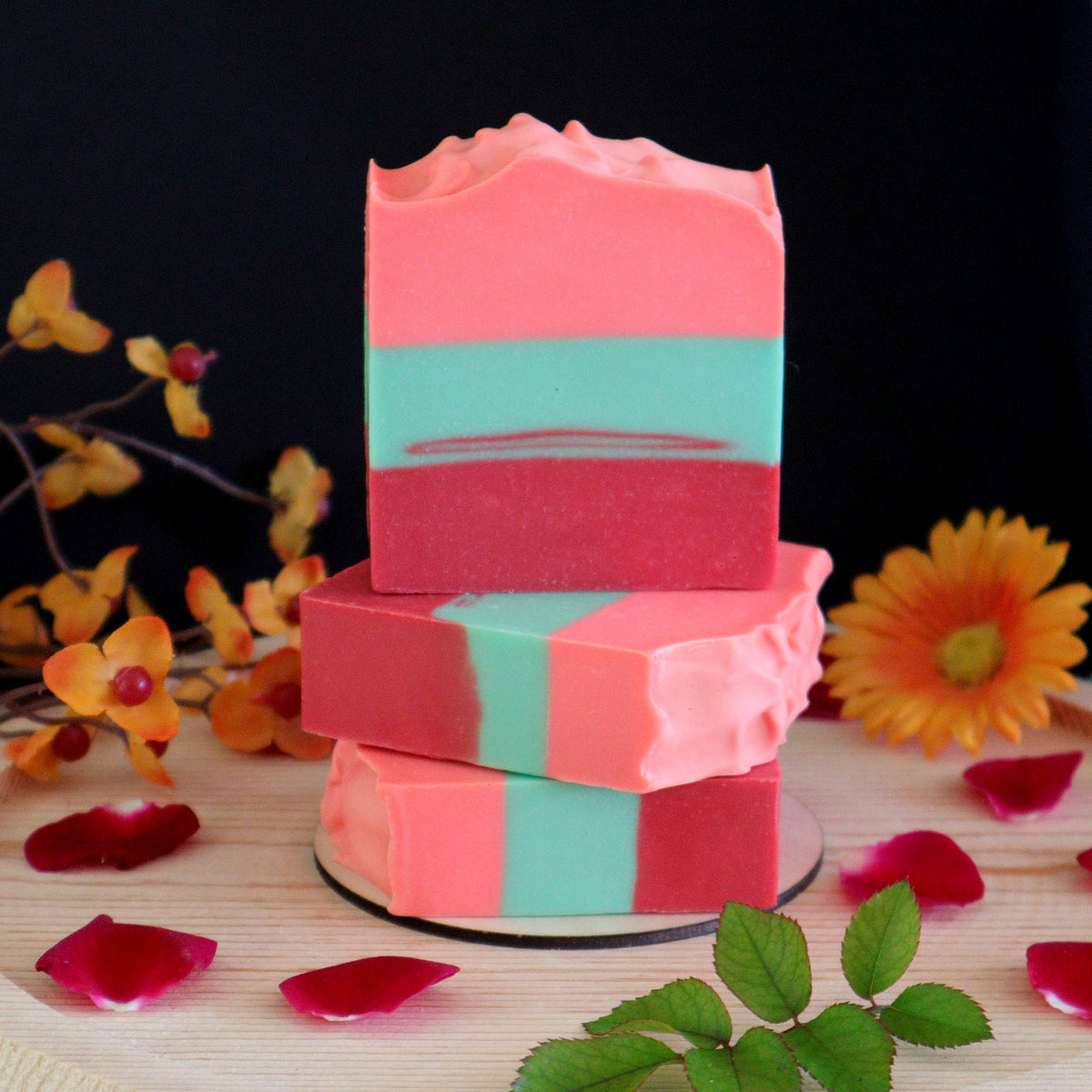 Retro Layered Bar Soap | Natural Handmade Body Soap