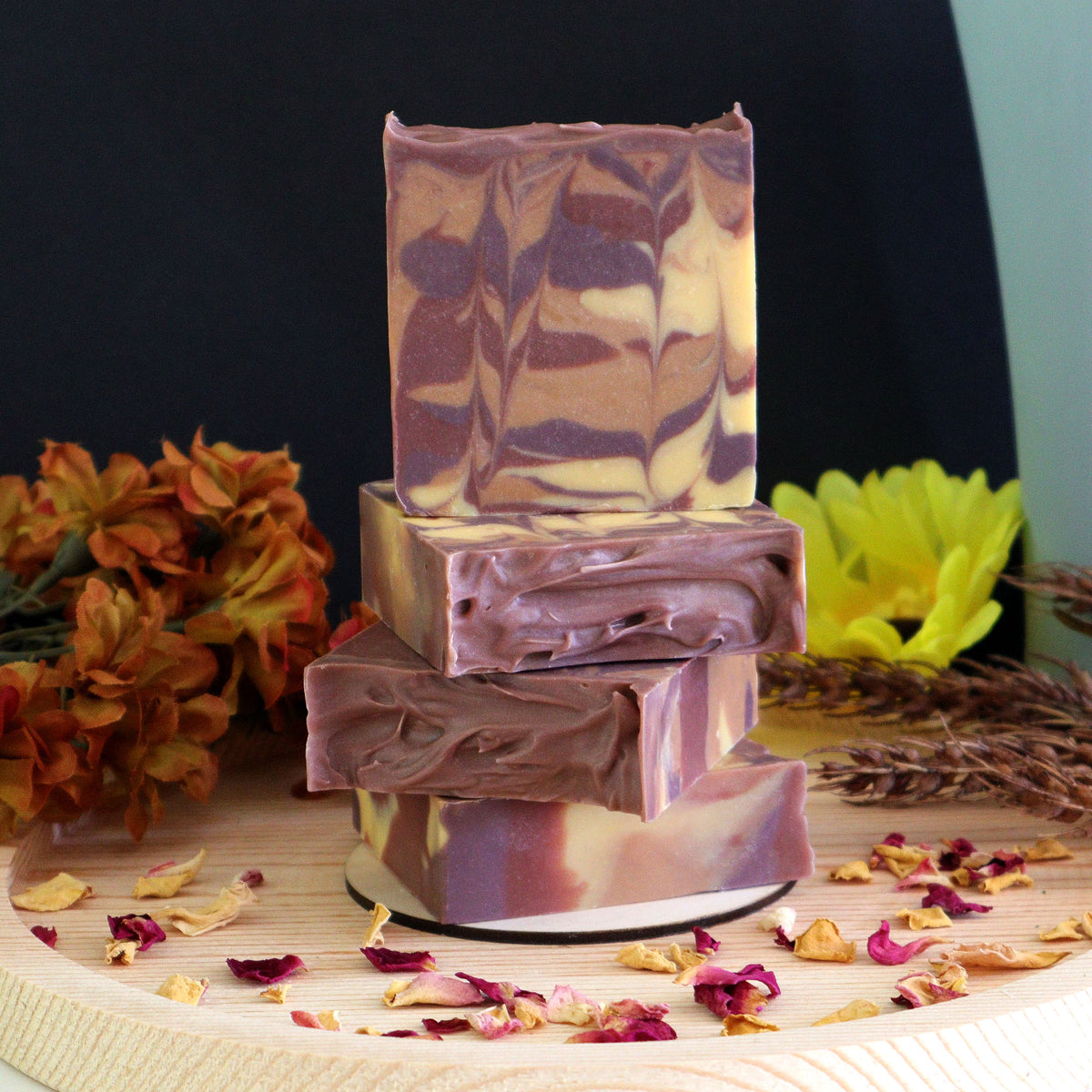 Rocky Road Swirl Bar Soap | Natural Handmade Soaps