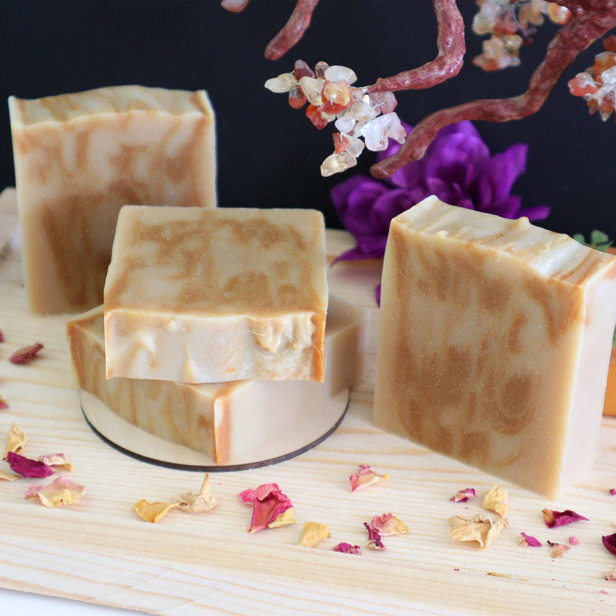 Tropical Glow Bar Soap - Papaya, Turmeric, and Goat Milk